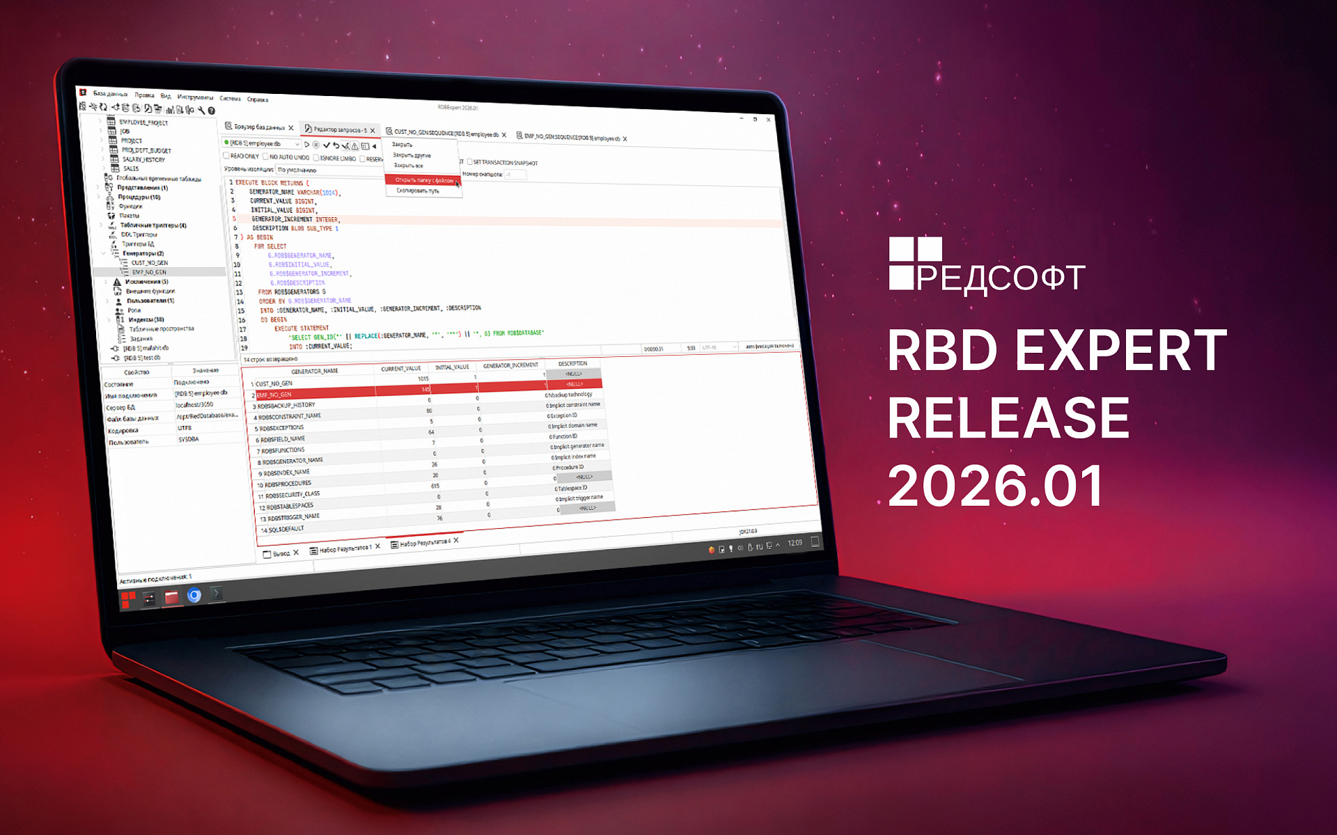 rDb Expert Release 2026.01