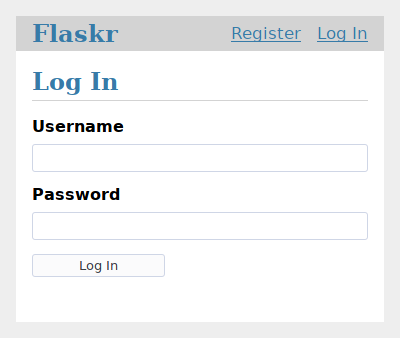 login